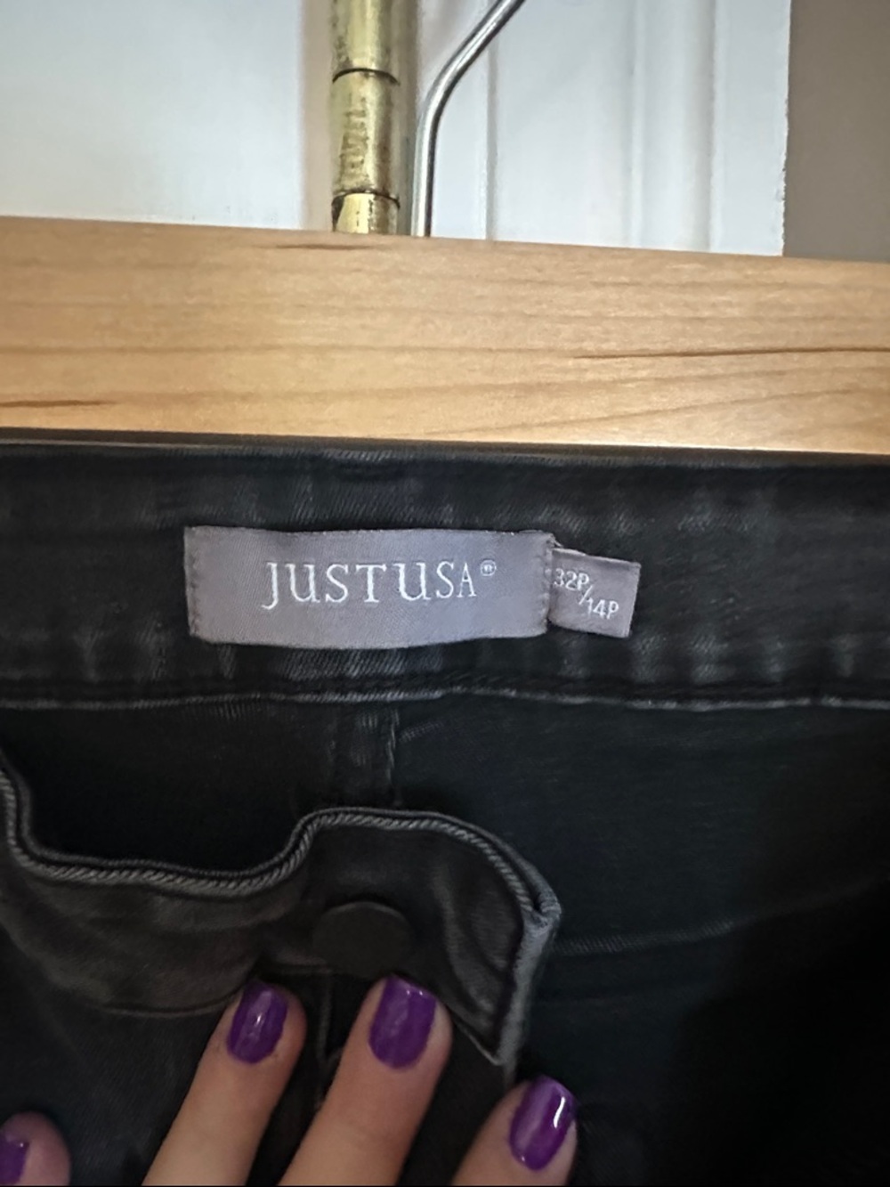 Just USA Washed Black High-Rise Cropped Slim Jeans - Picture 3 of 12